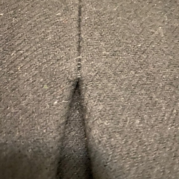 Sandro Kolia Ribbed Overlay Wool Blend Coat Size 6 - Picture 16 of 16